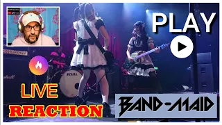 BAND-MAID - "Play * (LIVE) Reaction  "NASTY!!"