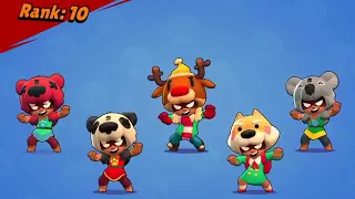 All Brawlers & Skins Losing Pose in Brawl Stars