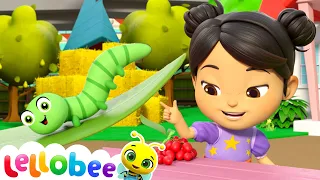 Caterpillar Butterfly song | Lellobee by CoComelon | Sing Along | Nursery Rhymes and Songs for Kids