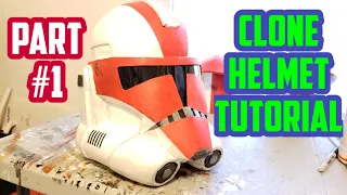 How to Make a Clone Helmet [ PART 1 ] (Pepakura Model)