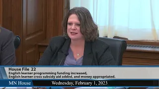 House Education Finance Committee 2/1/23