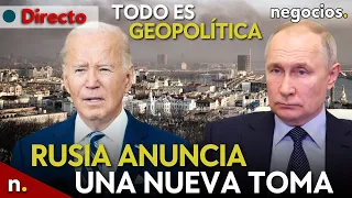 TODO ES GEOPOLÍTICA: Rusia anuncia una nueva toma, el insulto de Biden a Putin y la OTAN y Ucrania