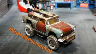 Custom Hotwheels chevy nomad.