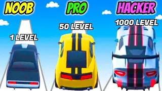 Level Up Cars - NOOB vs PRO vs HACKER