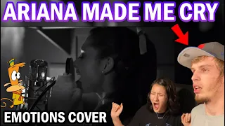 ARIANA GRANDE MADE ME CRY! | EMOTIONS COVER (COUPLE REACTION!) [MARIAH CAREY]