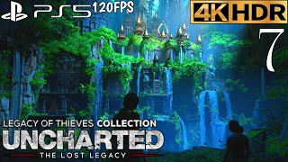 Uncharted The Lost Legacy Remastered (PS5) 4K 120FPS HDR Gameplay Part 7 The Lost Legacy (FULL GAME)