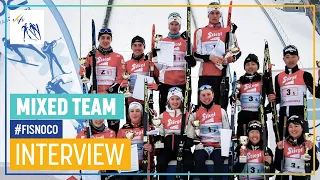 Norway claims first-ever COC Mixed Team win | FIS Nordic Combined