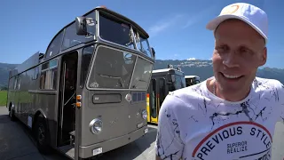 Größte Wohnmobile der Welt mit Hochsitz Lenker und Kaminstube. Patrick (28) baut Traum-Campervan 🔥