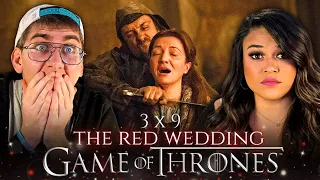 The Red Wedding! FIRST TIME WATCHING GAME OF THRONES [REACTION] [3 x 9]