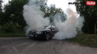 Opel Omega B 3.0 V6 Burnout