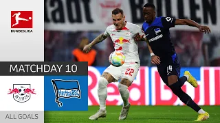 Hertha Almost Come Back After 3-0! | RB Leipzig - Hertha 3-2 | All Goals | MD 10 – Bundesliga 22/23