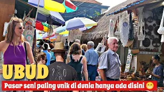 Nah Ini.. Pasar Seni Di Pulau Terbaik Dunia Ubud Bali 😍 Auto Deg Degan Dikelilingi Turis Mancanegara