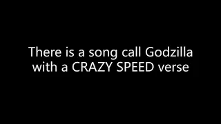 Rap god vs Godzilla vs luck you speed test ❤👕