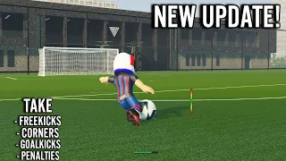 Real Futbol 24 New Updates! Take Setpieces Whenever You Want! (Roblox)