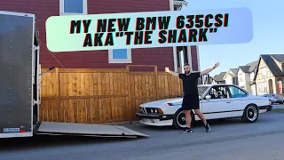 I bought a new car a "1986 BMW E24 635CSi"