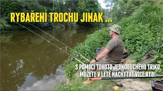 Jednoduchý trik jak v létě chytit více ryb!