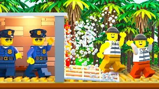 LEGO Prison Break in Jungle - Secret Escape