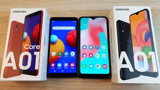 SAMSUNG GALAXY A01 CORE VS GALAXY A01 - В ЧЕМ РАЗНИЦА? ПОЛНОЕ СРАВНЕНИЕ!