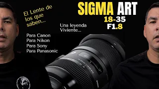 Sigma 18-35 F1.8 en 2023 "el mejor lente para tu SONY, NIKON, CANON Y PANASONIC"