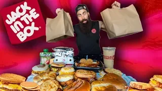 THE JACK IN THE BOX FULL BREAKFAST MENU CHALLENGE | LA Mini-Series Pt.1