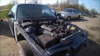 BMW E34 530 V8 (6 серия) первый запуск!