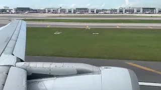 Landing A319 (after aborted landing)