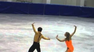 2012. Santa Claus Cup - Polina Gorlov/Eduard Vishnyakov Short Dance.avi