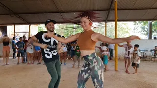 PIZEIRO PARA OS POVOS  INDÍGENAS NO PICO JARAGUÁ SP . COM OS BAILARINOS JUNINHO E KIARA