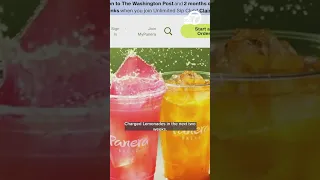 Panera to drop 'Charged Lemonade' from menu amid multiple lawsuits