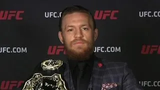 UFC champ Conor McGregor speaks with CNN