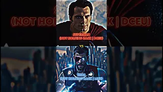 Superman (NOT HOLDING BACK | DCEU) vs Thor (NOT HOLDING BACK | MCU)