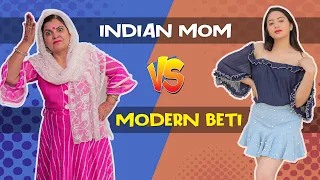 INDIAN MOM vs MODERN BETI || Sibbu Giri || Aashish Bhardwaj