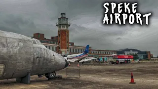 LIVERPOOL'S OLD SPEKE AIRPORT NOW HOTEL WITH PLANES LEFT BEHIND - URBEX