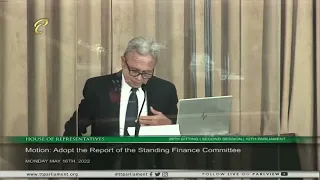 2022 Mid Year Budget Review by the Honourable Colm Imbert, Minister of Finance.