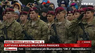 Latvijas armijas militārās parādes