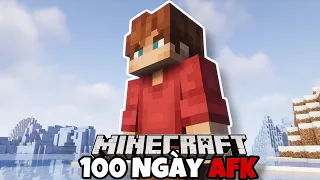 Mình Sinh Tồn 100 Ngày Minecraft Không Làm Gì Cả !!