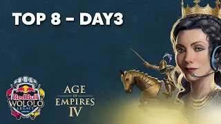 Day 3 Top 8 Age of Empires IV | Red Bull Wololo Legacy