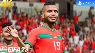 FIFA 23 - Morocco vs. Spain - World Cup 2022 Final Match | PS5 [4K60]