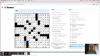 NYT crossword puzzle live-solve - Friday, July 23rd