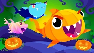 Baby Shark's Halloween | Halloween Songs | by Little Angel