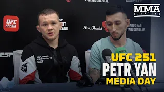 UFC 251: Petr Yan Media Day Scrum - MMA Fighting
