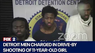 3 Detroit men facing 46 felonies in child's shooting