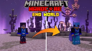 I Survived in END ONLY world in Minecraft Hardcore (Hindi)