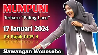 MUMPUNI TERBARU 16 JANUARI 2024 SAWANGAN WONOSOBO CERAMAH NGAPAK LUCU USTADZAH MUMPUNI HANDAYAYEKTI