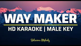 WAY MAKER | Karaoke - Male Key