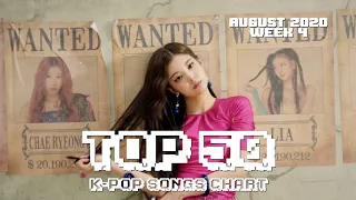 [TOP 50] K-POP SONGS CHART - AUGUST 2020 (WEEK 4)