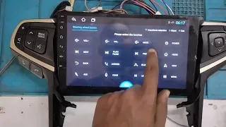 How to learn steering button in Ts7 Android car stereo