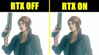 Control RTX ON Vs RTX Off RTX 2080 TI Comparison