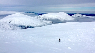 Skiing Mount Washington via the Cog Railway | Backcountry skiing Mount Washington