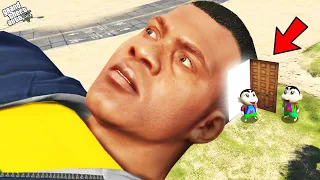 GTA 5 : Shinchan Enter Inside Franklin's Head In GTA 5 ! (GTA 5 mods)